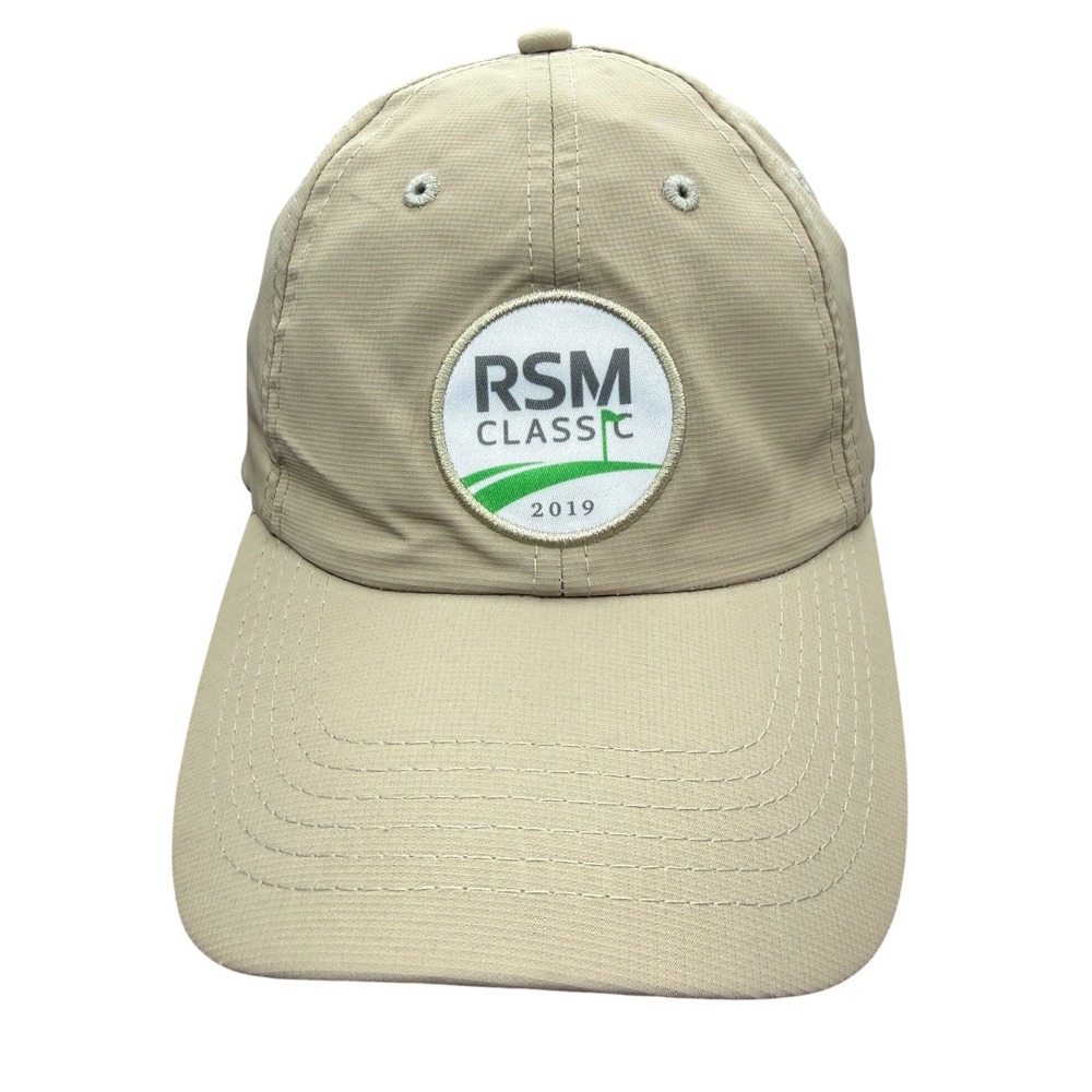 Imperial RSM Classic 2019 Golf Tournament Cap Khaki One Size Fits All Polyester - Picture 2 of 6